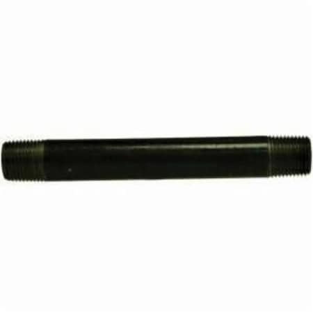 Pipe Nipple, Standard, 3 Nominal, NPT, 3 Length, SCH 40STD, 200 To 150 Deg, SeamlessWelded, AST